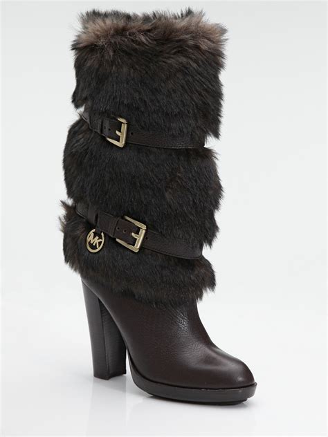 Michael kors fur boots + FREE SHIPPING 